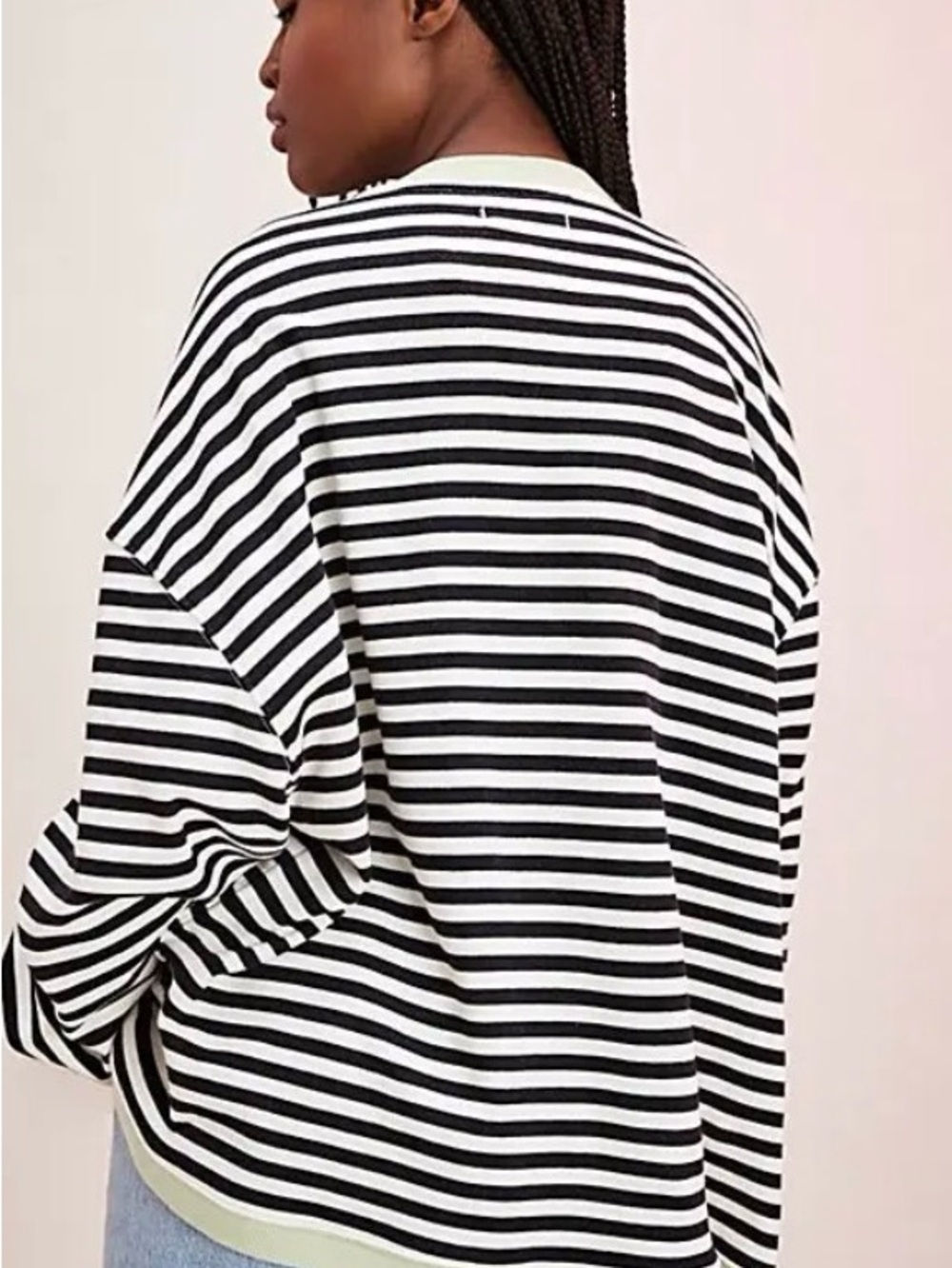 Free people Classic Striped Cardigan. NWOT - Picture 3 of 4
